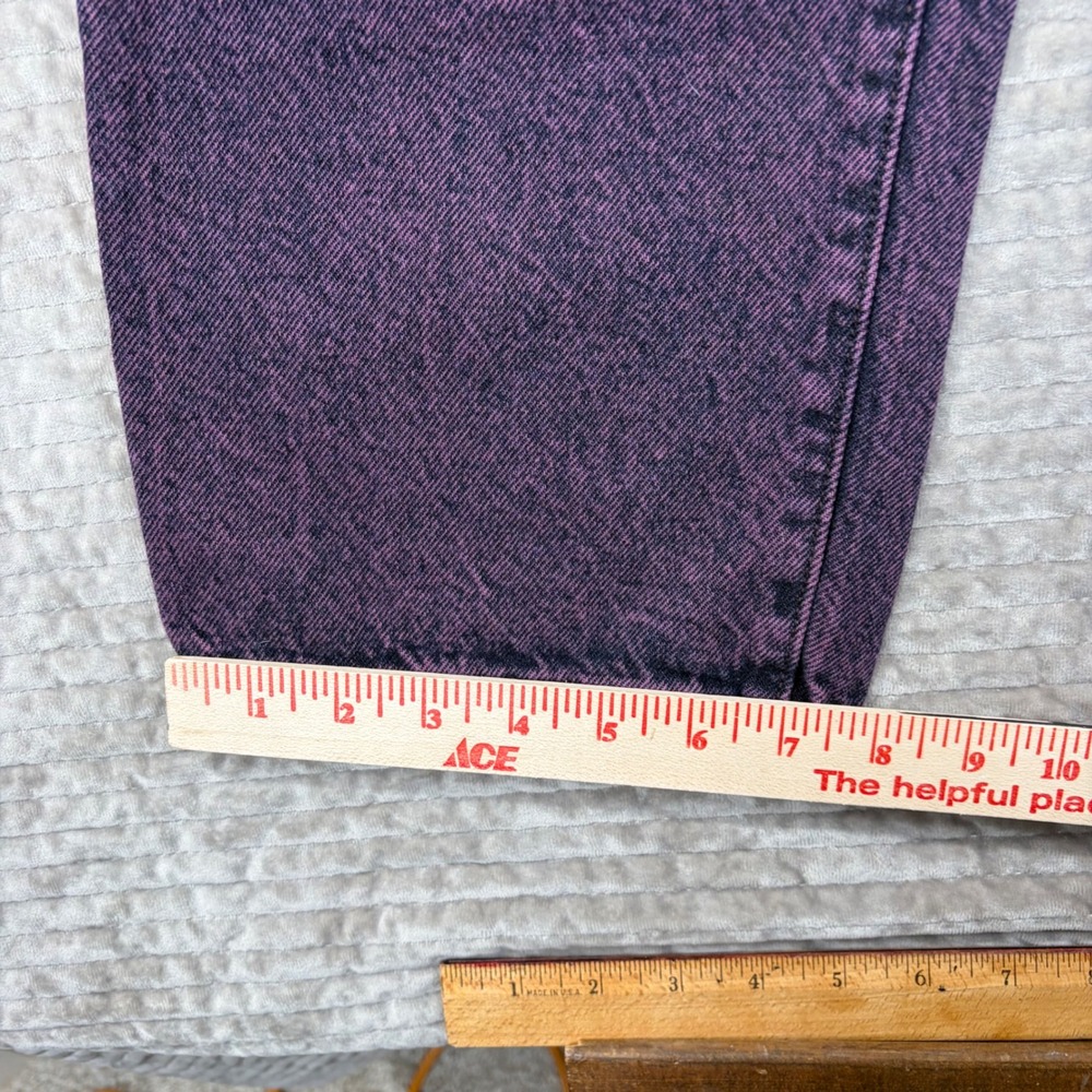 Levi's Straight Leg Jeans - Purple Wash - Picture 3 of 12